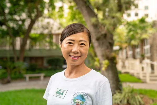chinese woman smiling