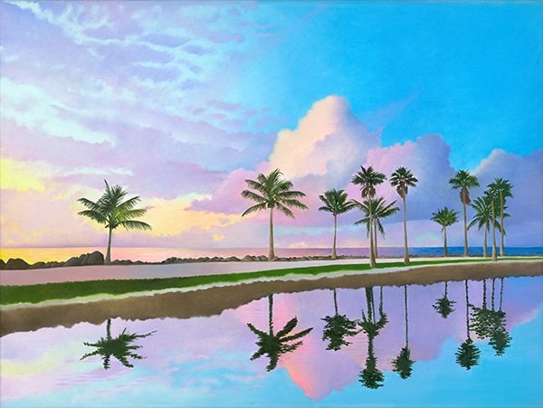 lisa remeny painting matheson hammock